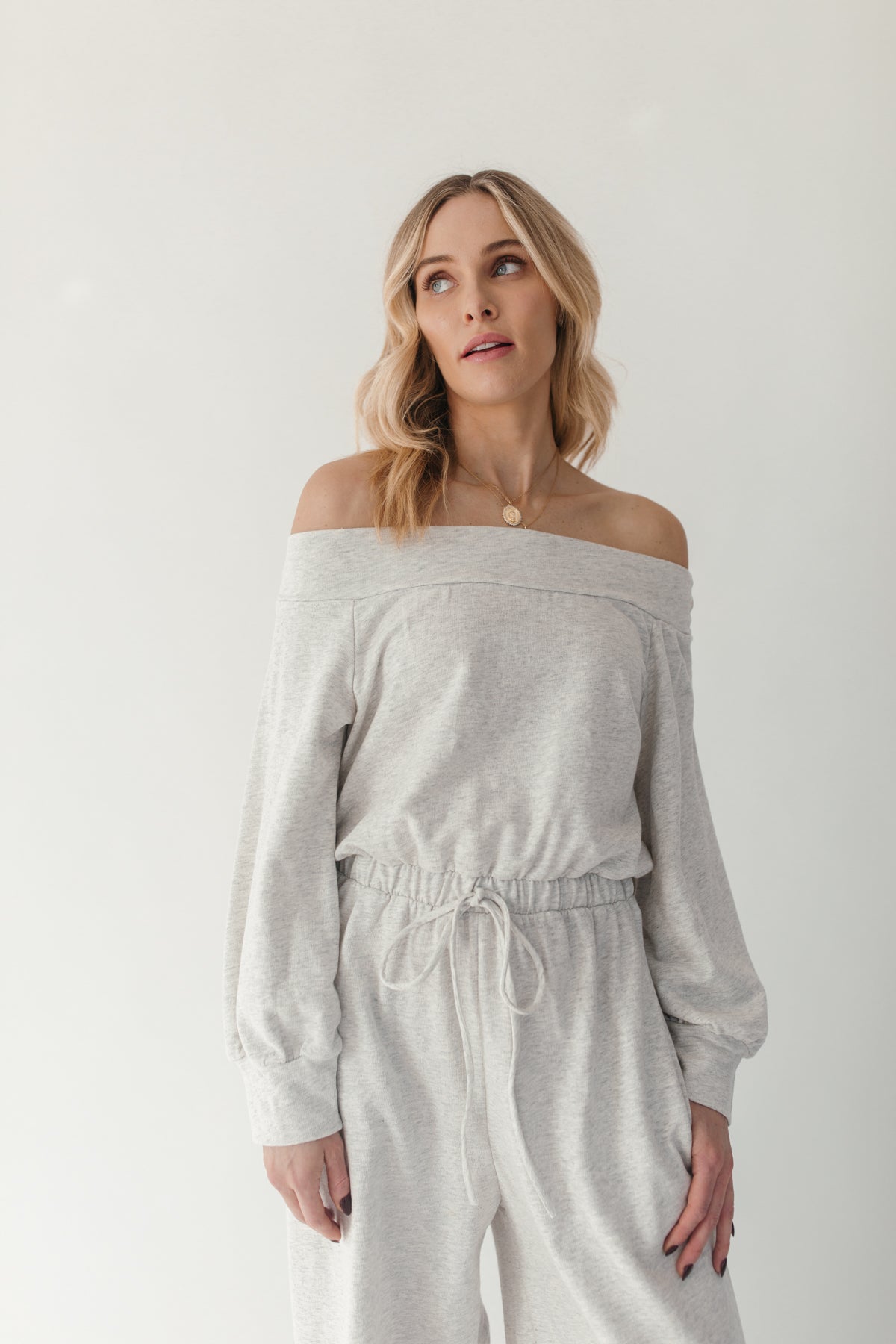 Tyler Jumpsuit, alternate, color, Heather Gray