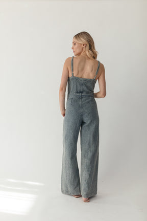 Melissa Jumpsuit, alternate, color, Light Denim