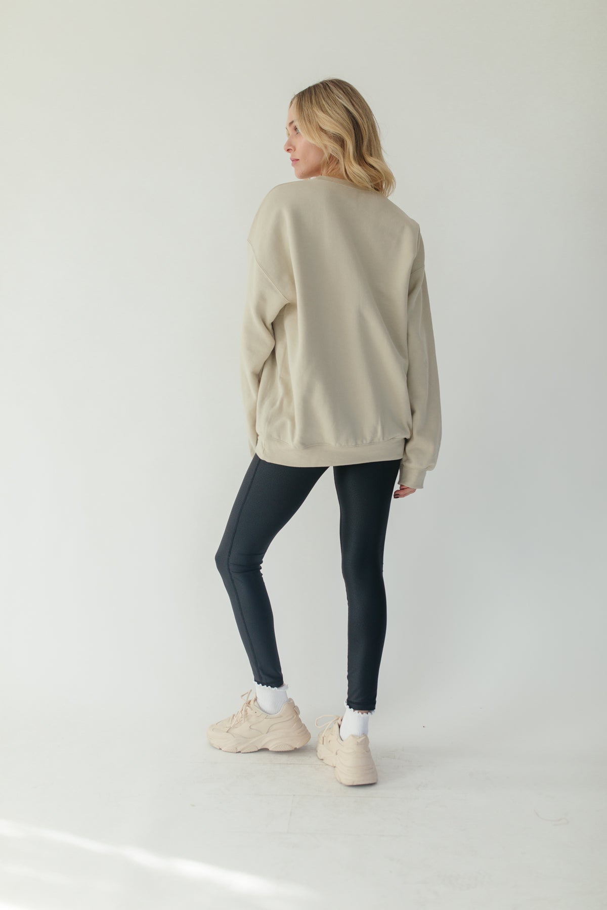 Airplane Mode Sweatshirt, alternate, color, Beige