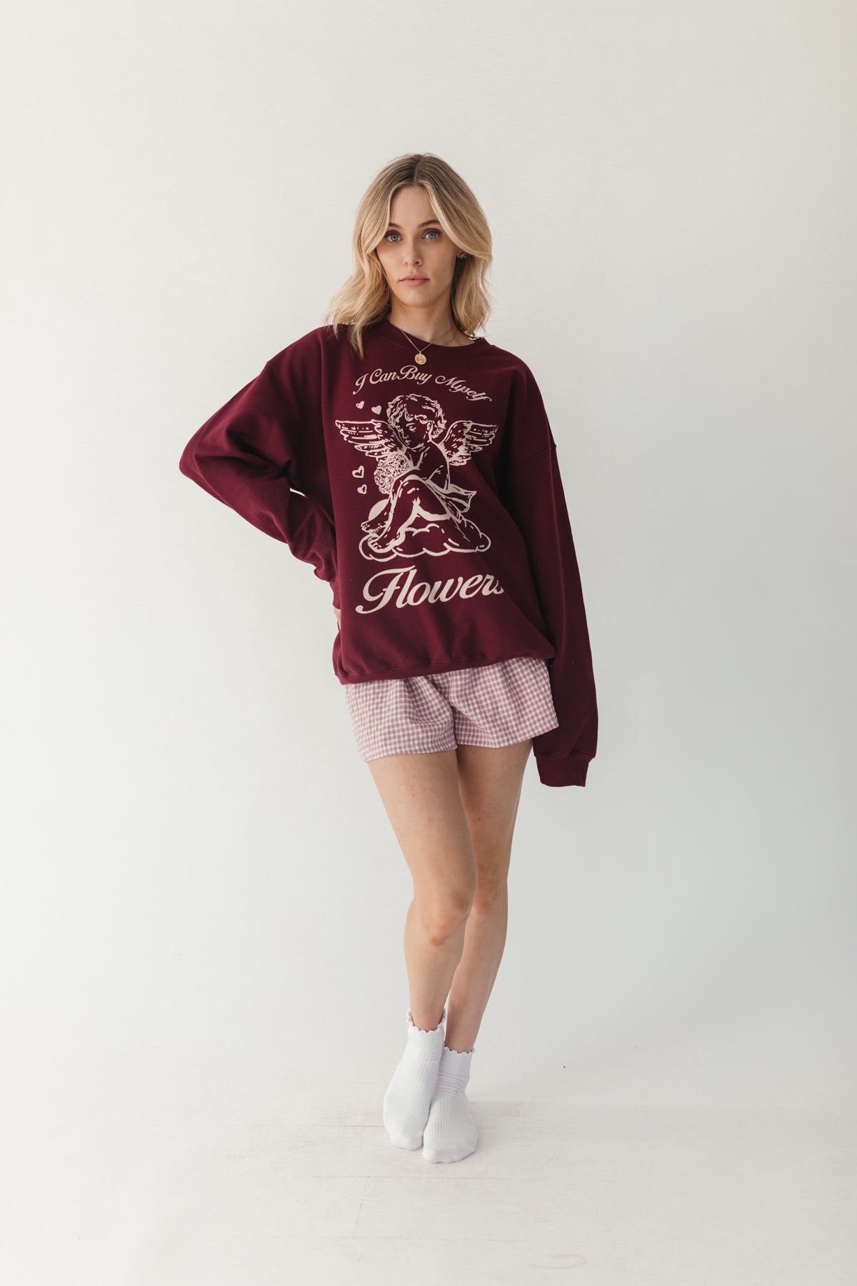 Flowers & Cupid Sweatshirt