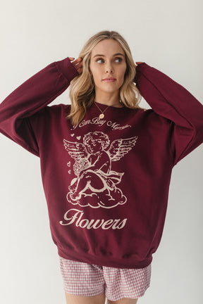 Flowers & Cupid Sweatshirt