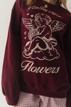 Flowers & Cupid Sweatshirt