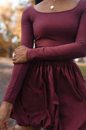 Carter Plum Dress, alternate, color, Plum