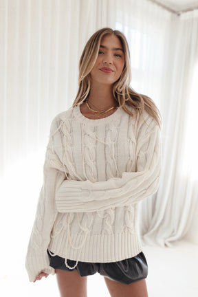 Camila Sweater, alternate, color, Ivory