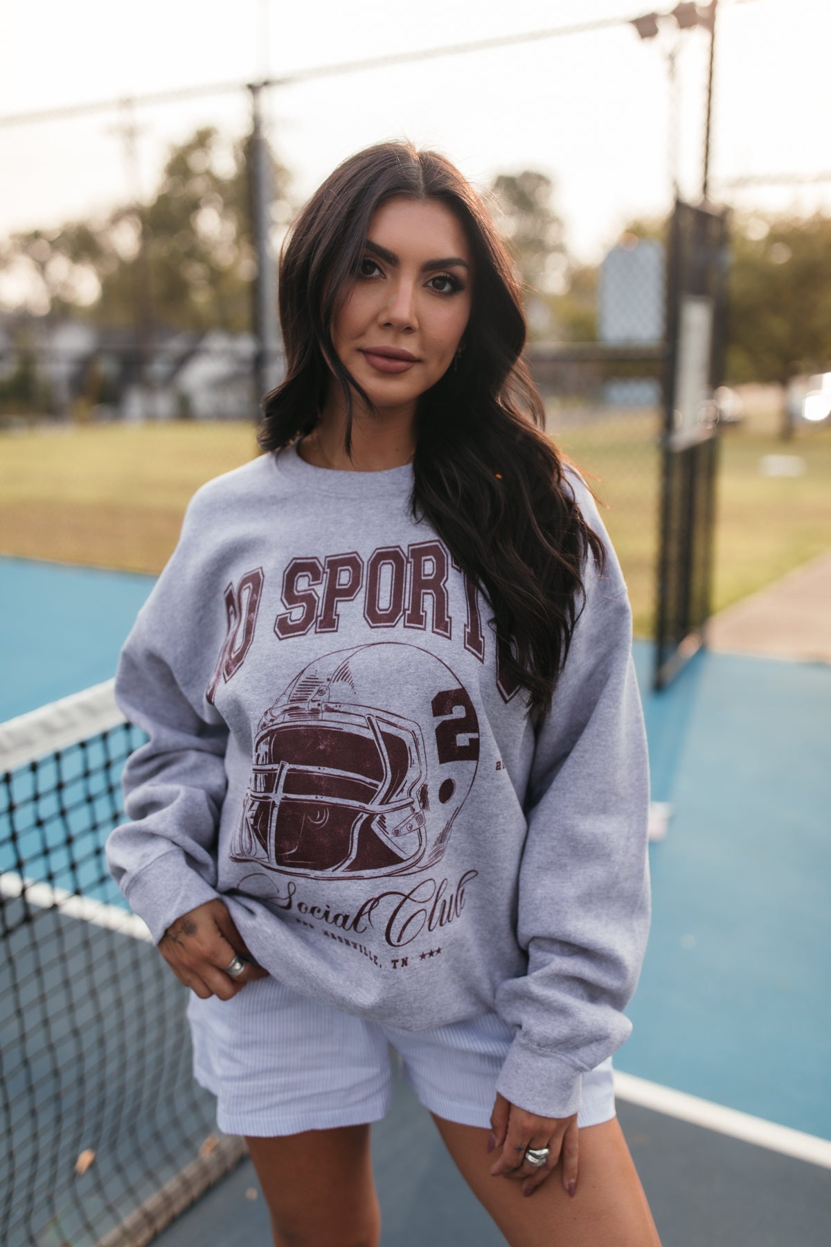 Go Sports Sweatshirt, alternate, color, Heather Gray