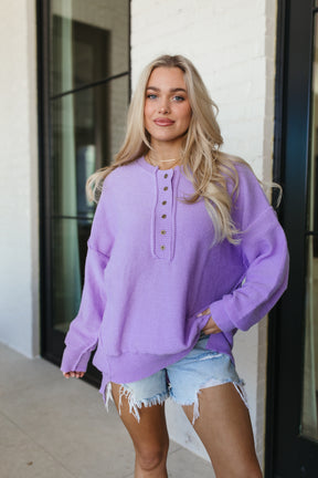 Kayla Lavender Sweater