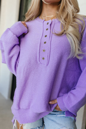 Kayla Lavender Sweater