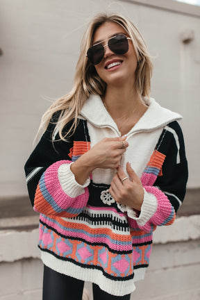 Jett Pullover, alternate, color, Multicolor