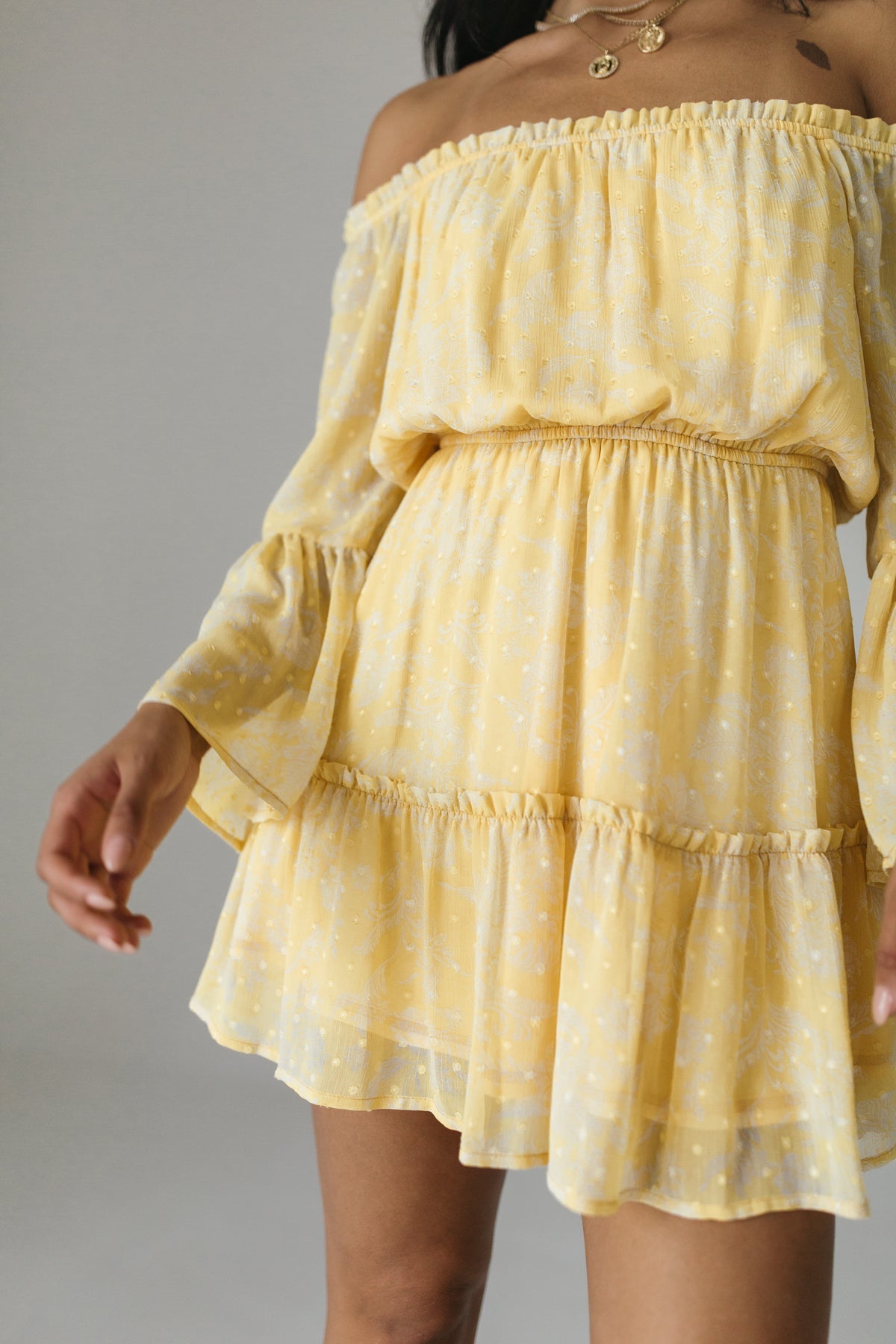 Poppy Dress, alternate, color, Yellow