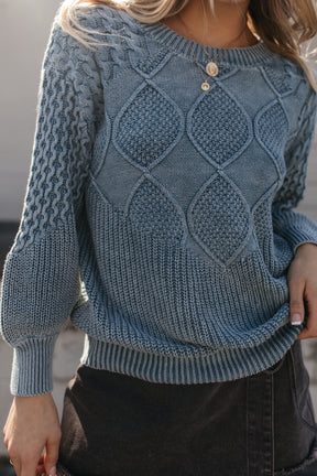 Hunter Sweater, alternate, color, Blue