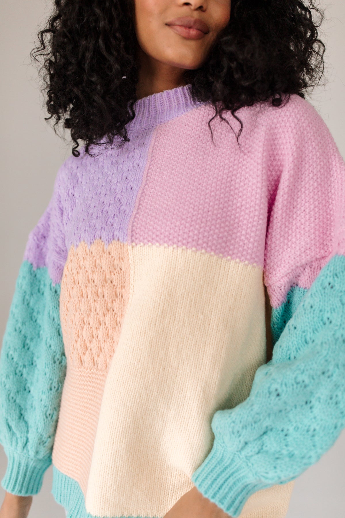 Macie Sweater, Alternate, Color, Multi