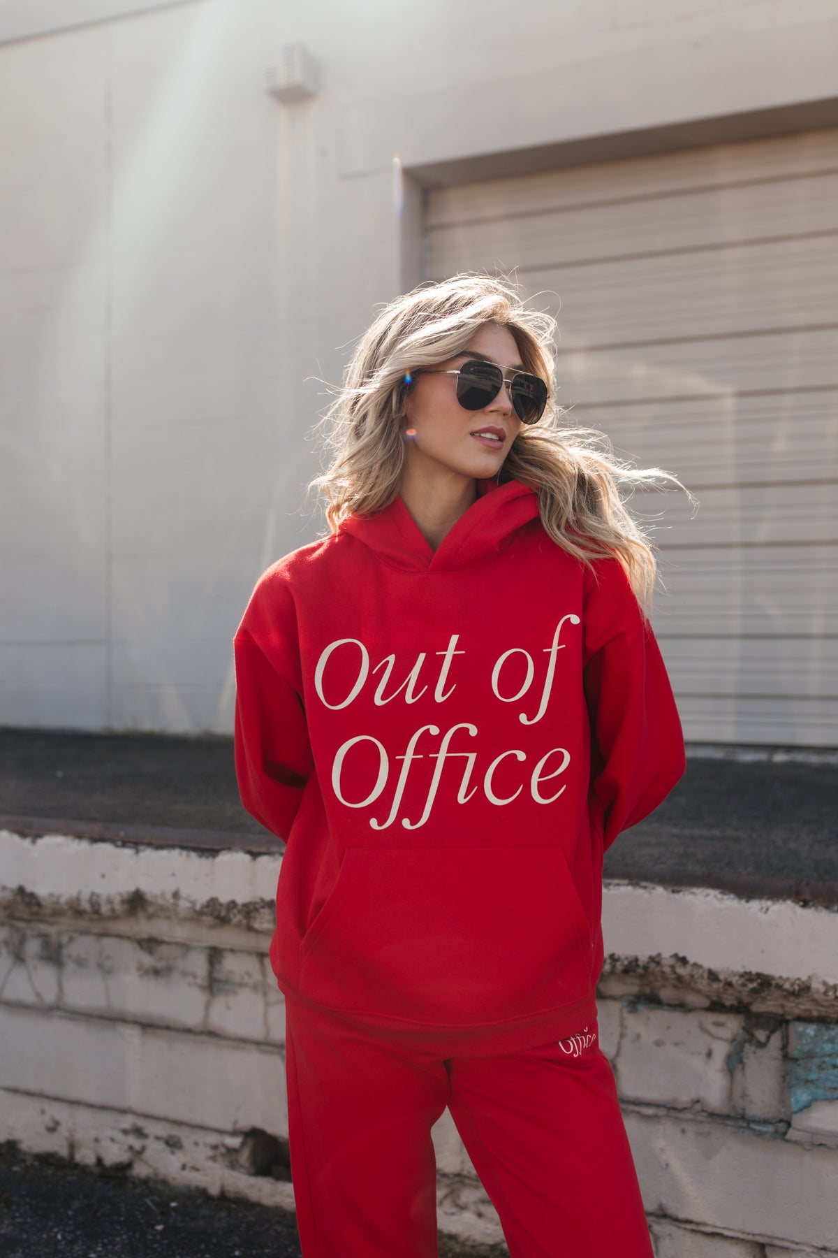 Out of Office Set, alternate, color, Red