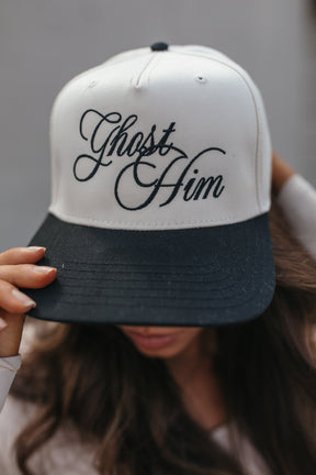 Ghost Him Hat, alternate, color, Black