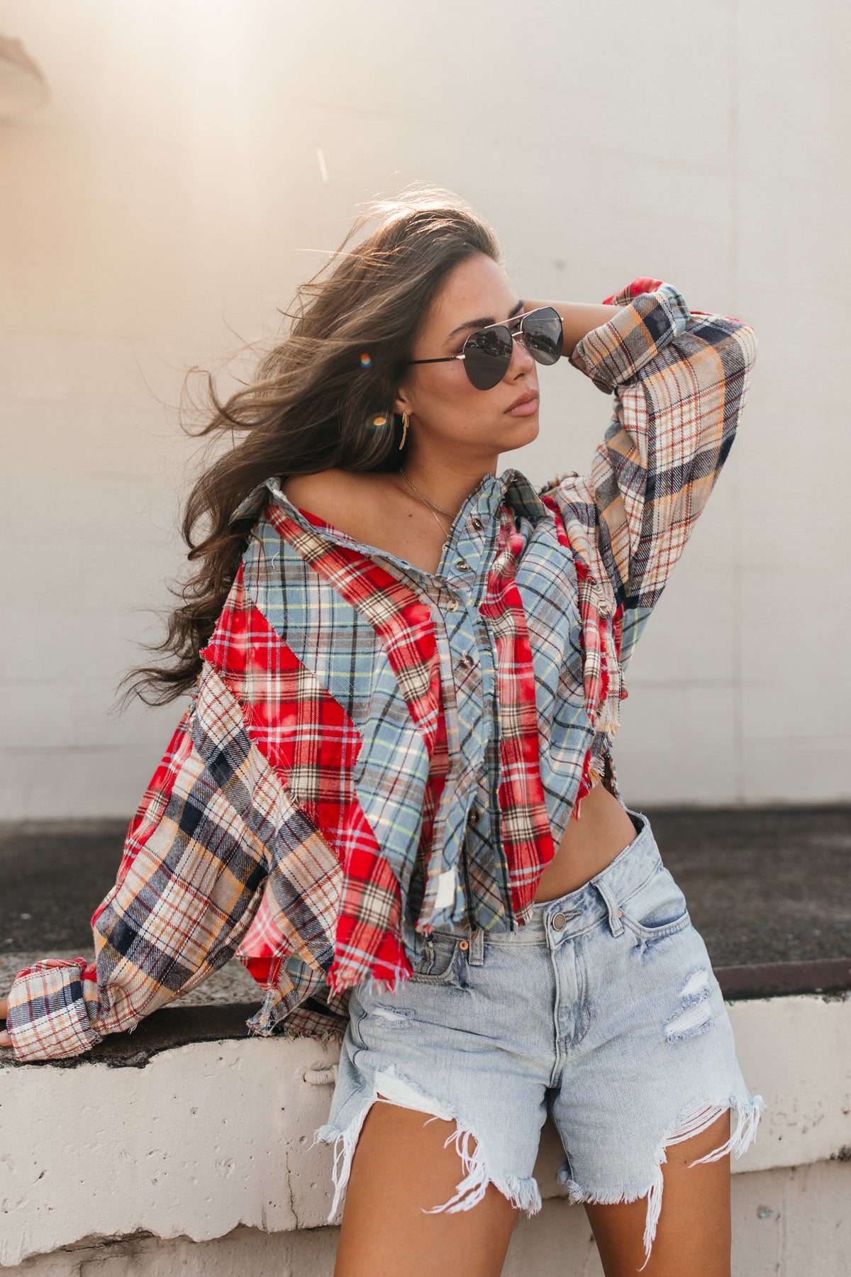 Levi Plaid, alternate, color, Multicolor