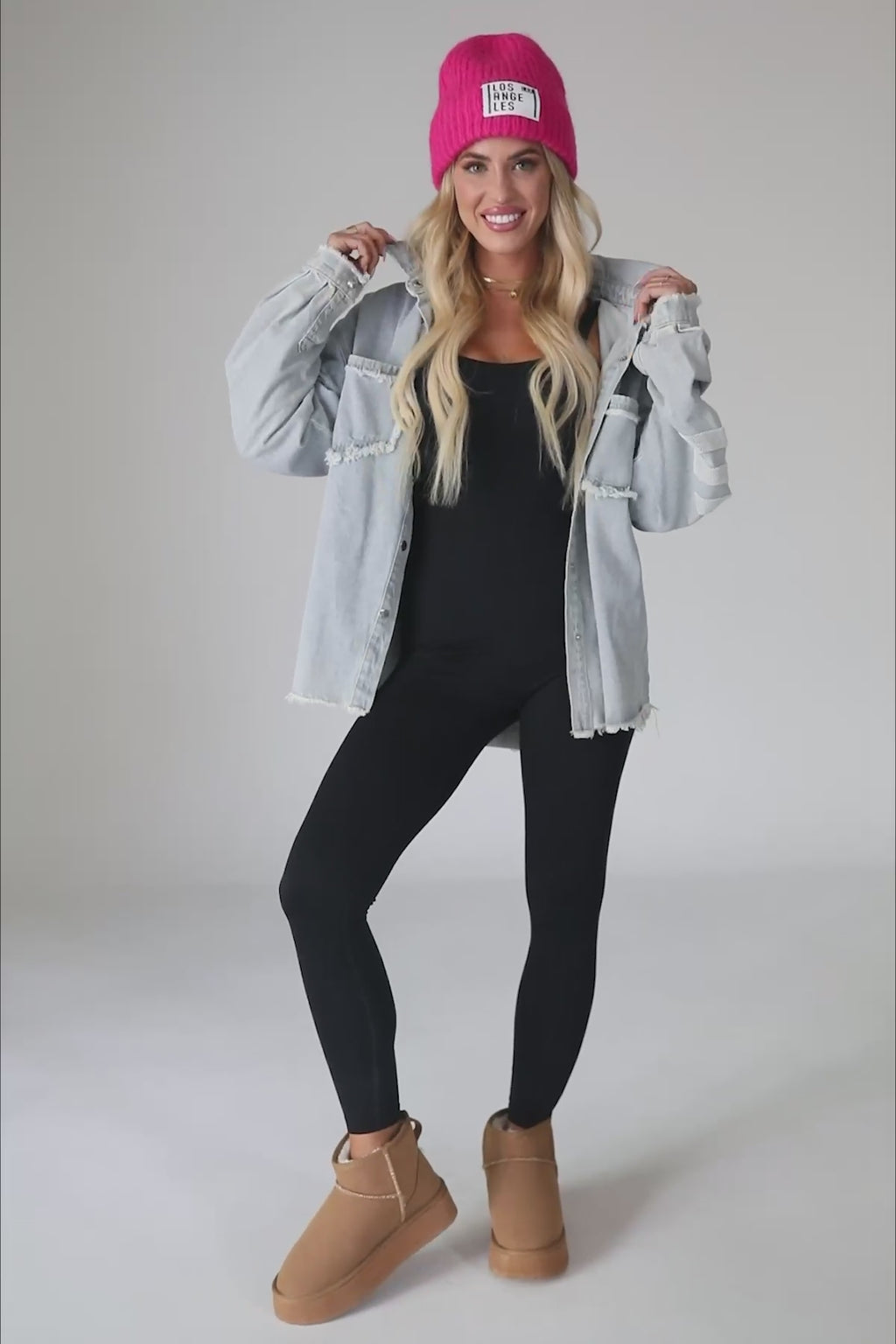 Peace Denim Button Down, product video thumbnail
