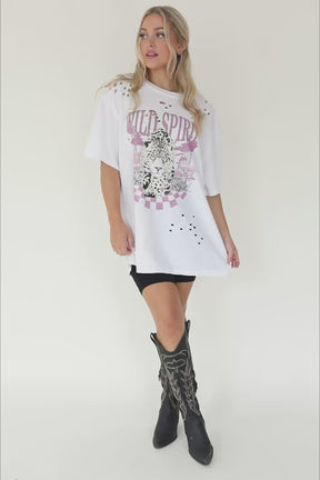 Wild Spirit Distressed Graphic, product video thumbnail