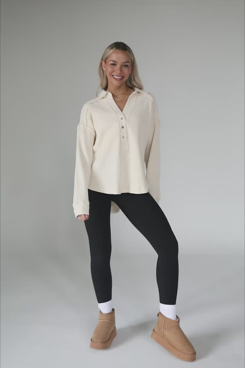 Karla Thermal Pullover, product video thumbnail