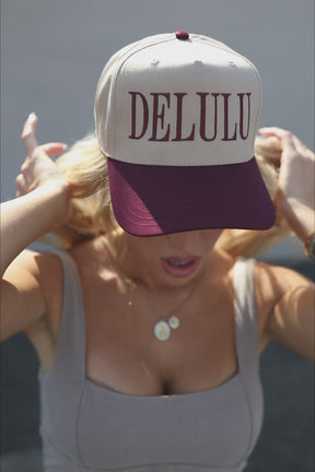 Delulu Hat, product video thumbnail