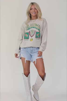 Oklahoma Sweatshirt, product video thumbnail