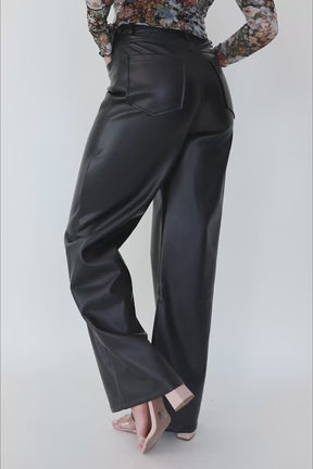 RESTOCK - Luna Leather Pants - FINAL SALE