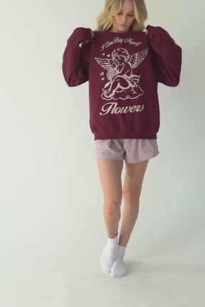 Flowers & Cupid Sweatshirt