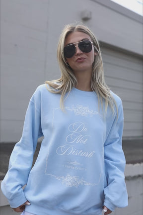 Do Not Disturb Sweatshirt, product video thumbnail