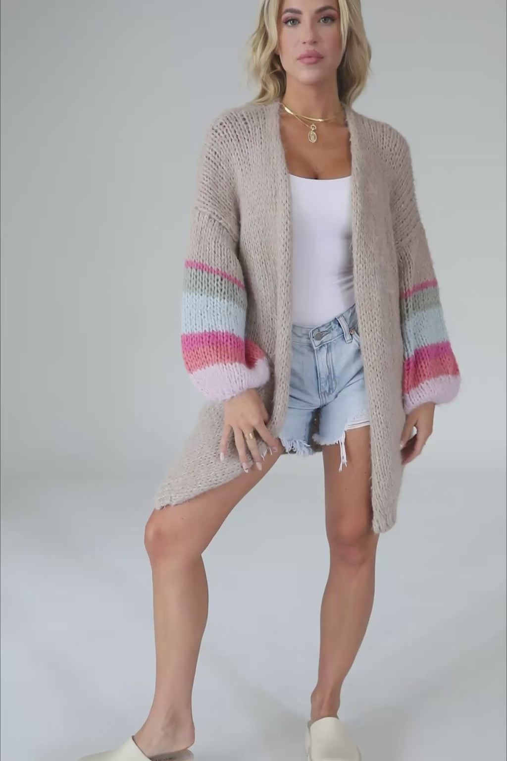 Lillie Knit Cardigan, product video thumbnail