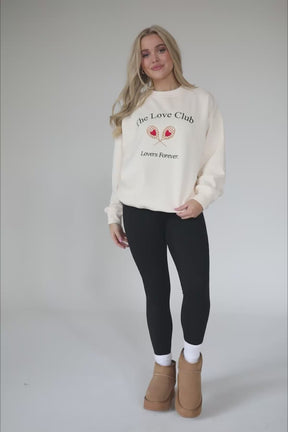 The Love Club Sweatshirt, product video thumbnail