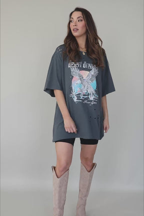 Desert Dreamer Distressed Graphic, product video thumbnail