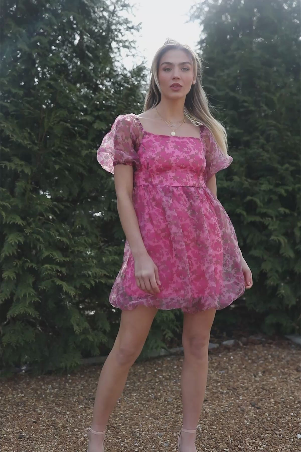 Gigi Babydoll Dress, product video thumbnail