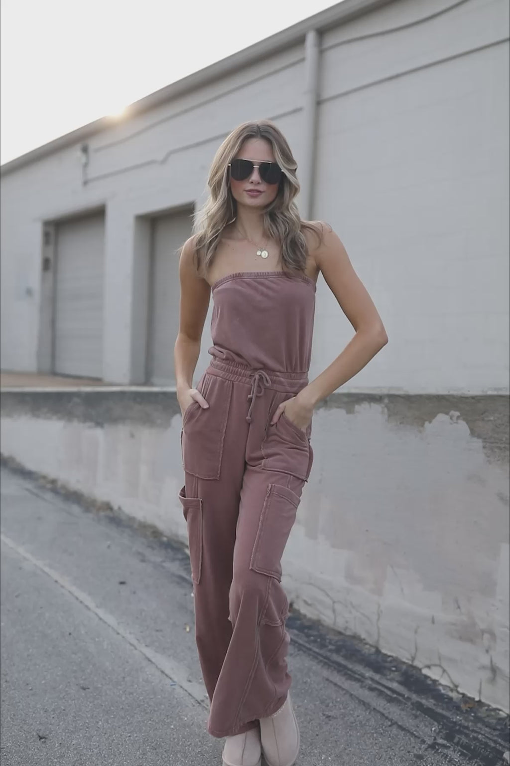 Stella Jumpsuit, product video thumbnail