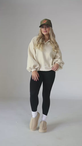 Charlie Ivory Pullover, product video thumbnail