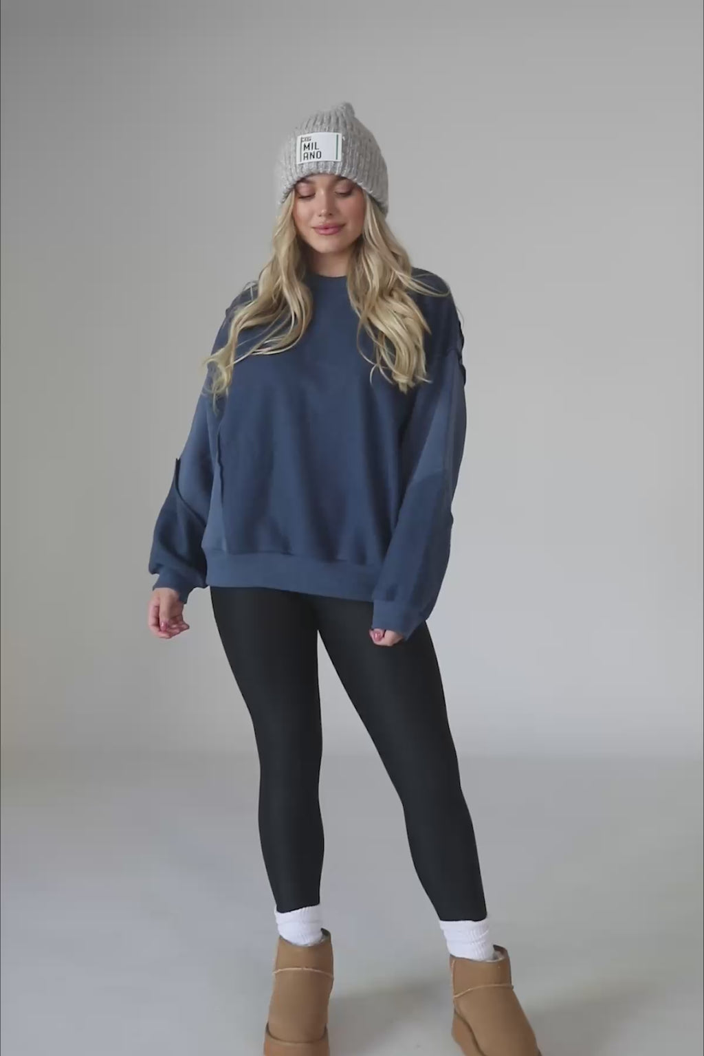 Jude Blue Sweatshirt, product video thumbnail