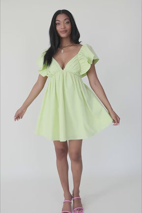 Stephanie Mini Dress, product video thumbnail