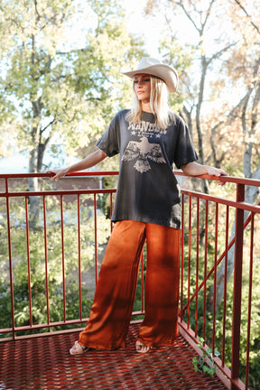 Sawyer Wander Lust Tee, Alternate, color, Charcoal
