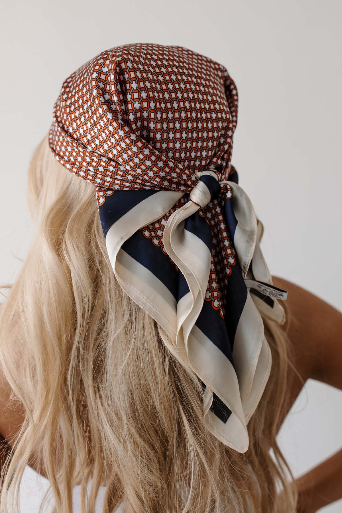 Raelynn Patterned Headscarf, alternate, color, Multi