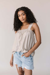 Jennifer Tank, alternate, color, Taupe
