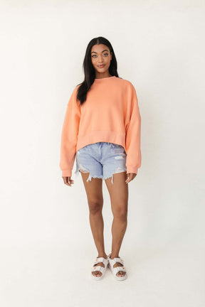 Tyler Sweatshirt, alternate, color, Orange