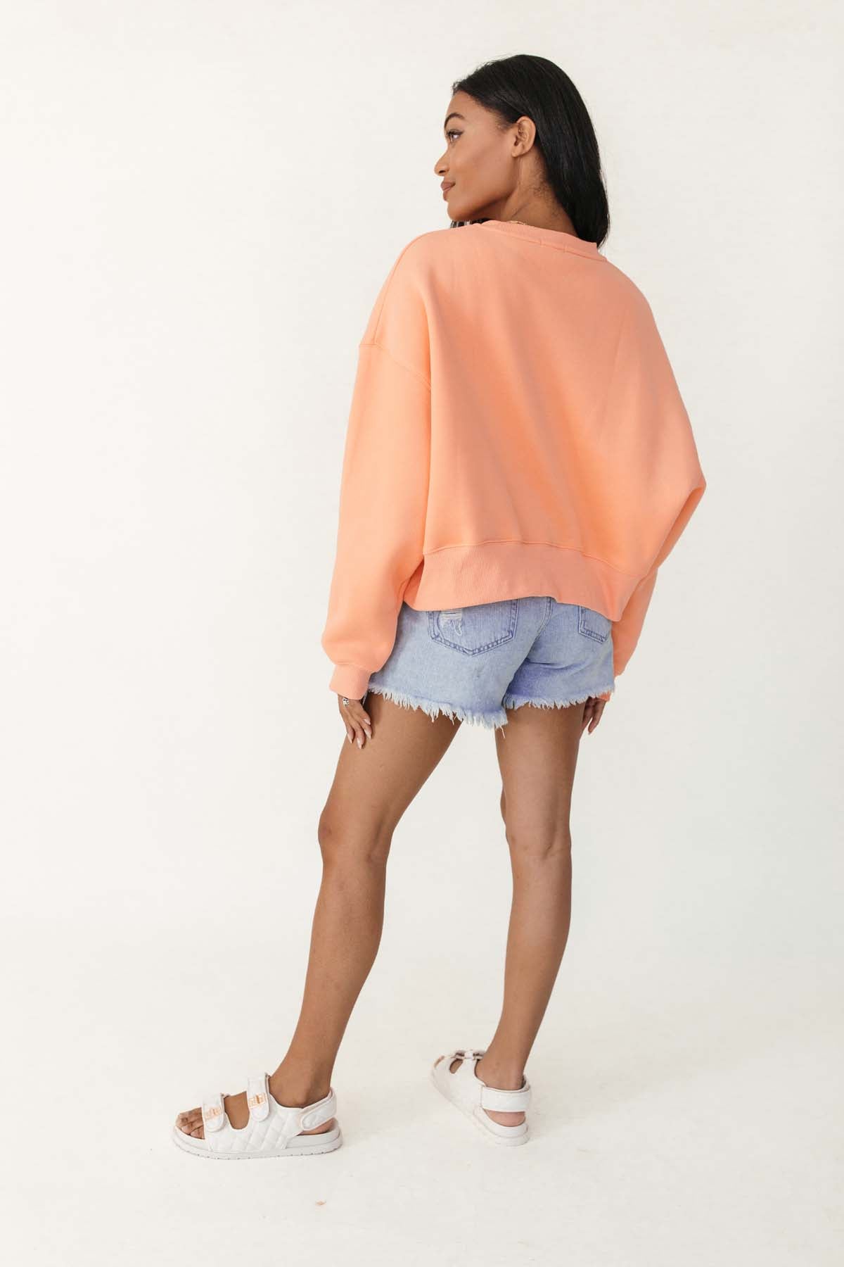 Tyler Sweatshirt, alternate, color, Orange