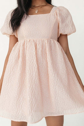Lyndie Babydoll Dress, alternate, color, Peach
