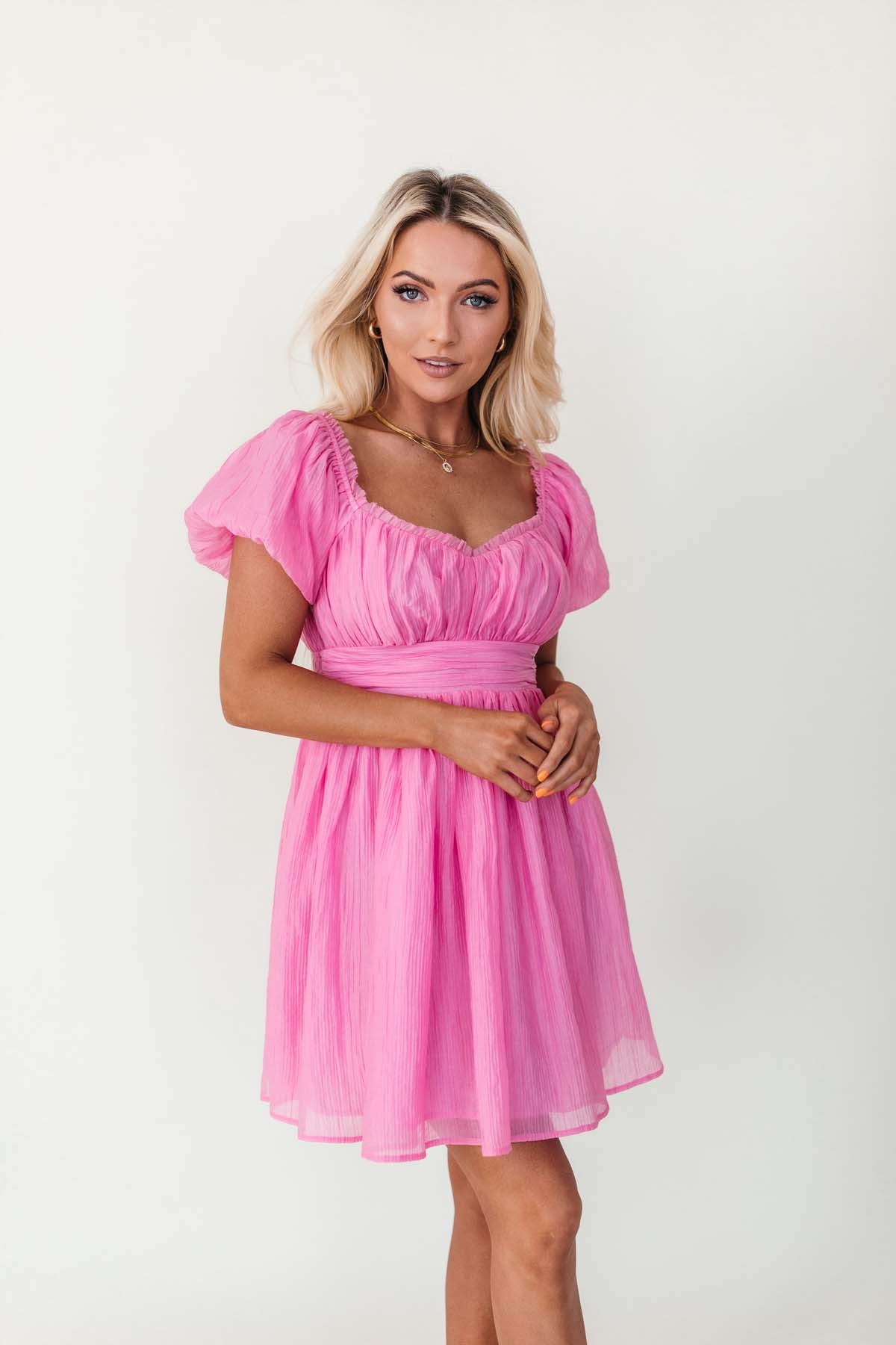 Riley Pink Dress, alternate, color, Pink