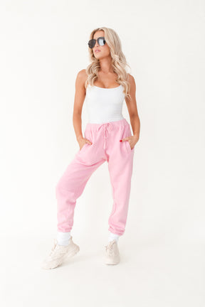 Cohen Sweatpants, alternate, color, Bubblegum