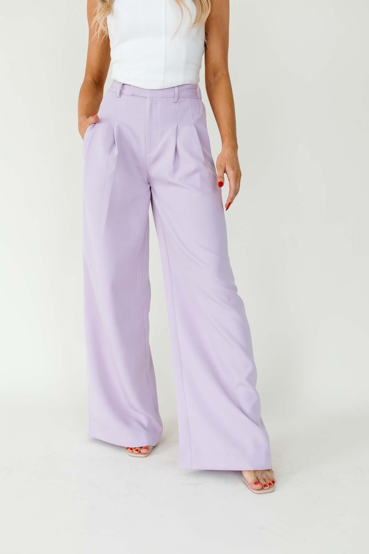 Colby Lavender Trousers