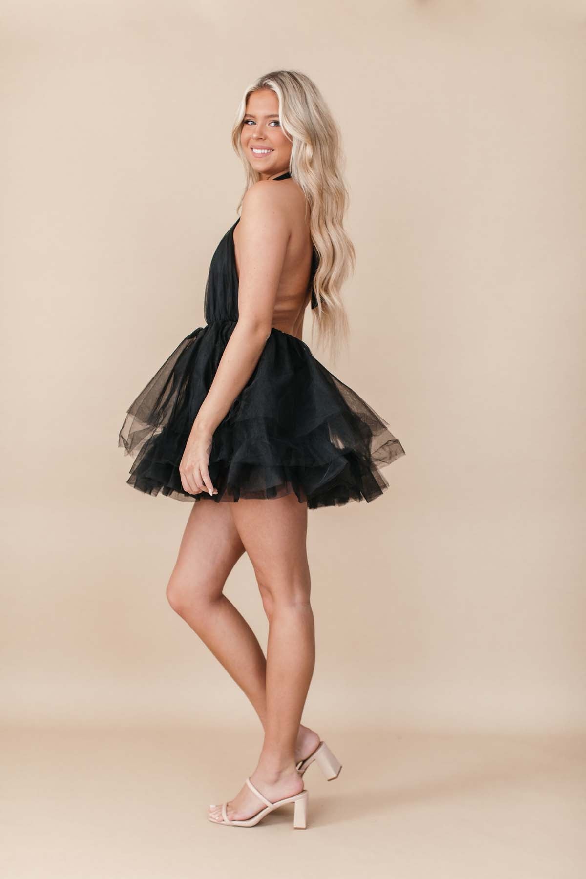 Eliza Tulle Mini Dress - FINAL SALE