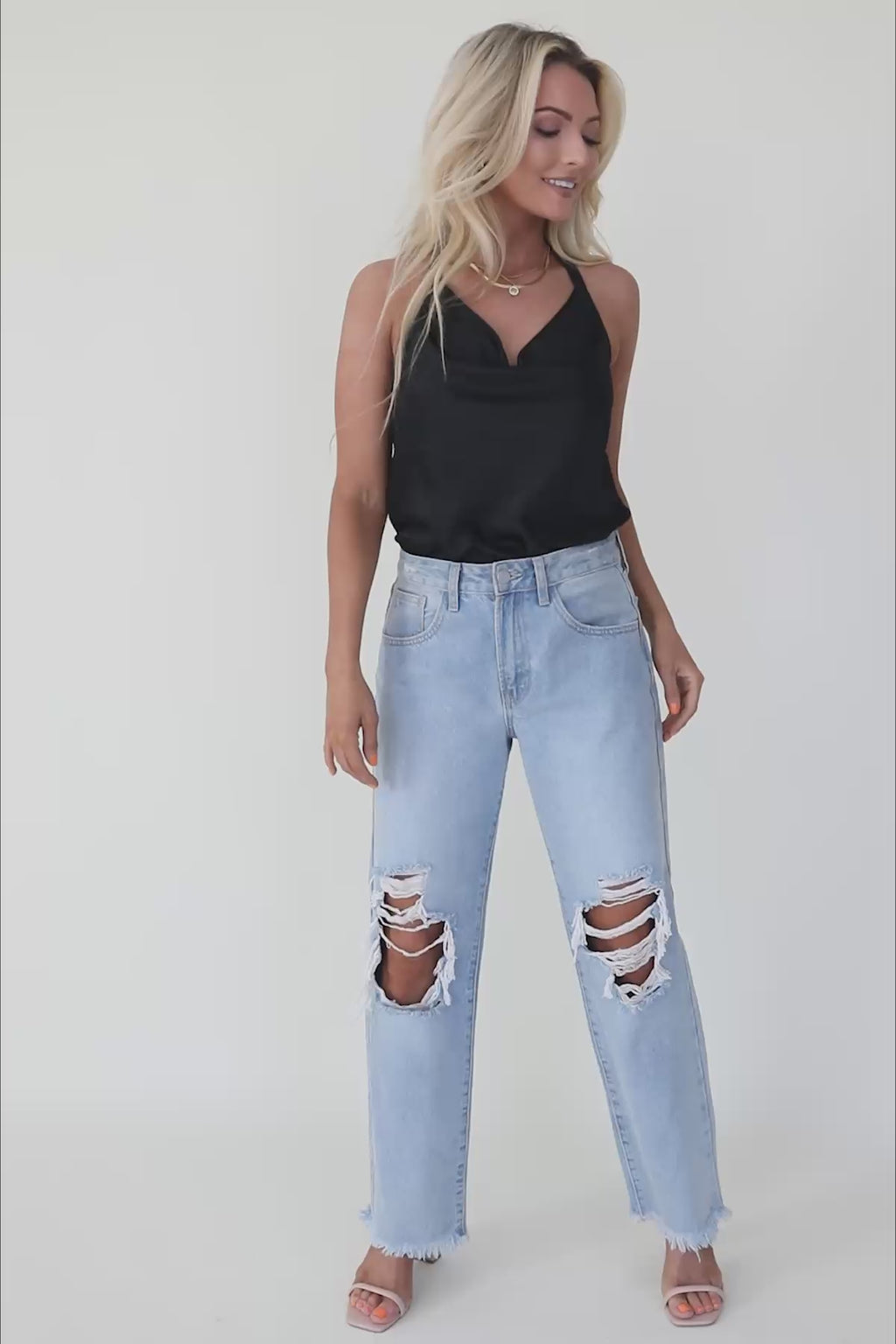 Rowan Black Bodysuit, product video thumbnail