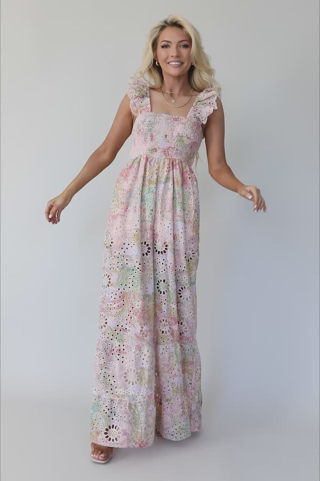 Alexandria Floral Jumpsuit, product video thumbnail
