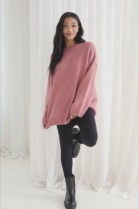 Cora Oversized Sweater, product video thumbnail