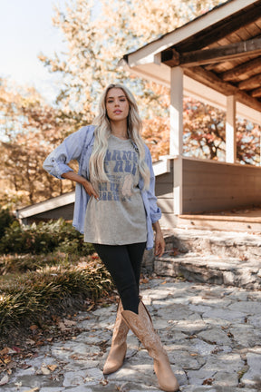 Ellie Chambray Top, Alternate, Color, Light Denim