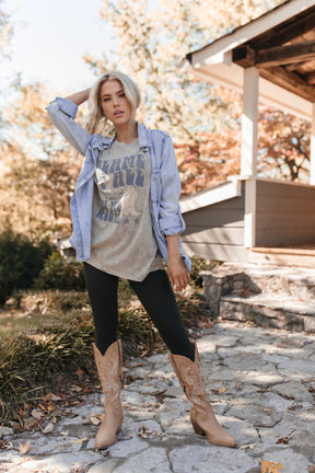 Ellie Chambray Top, Alternate, Color, Light Denim