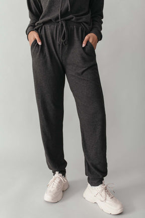 Kennedy Charcoal Cozy Sweatpant Joggers, Alternate, Color, Charcoal